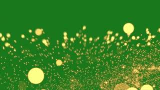 ✨PARTICULAS MAGICAS de luz en movimiento pantalla verde✨  Sparkles green screen  ✨ [upl. by Oab116]