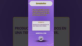 Qué es Inventarios Contabilidad Finanzas Inventarios EducaciónFinanciera EstudiarContabilidad [upl. by Cockburn]