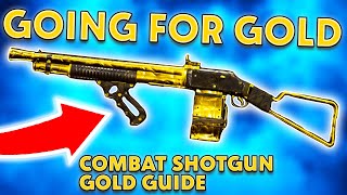 FASTEST WAY TO GET COMBAT SHOTGUN GOLD  GOLD CAMO GUIDE – COD VANGUARD [upl. by Salakcin]