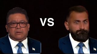 Hetsig debatt mellan Leo ”Kinesen” Carmona vs Hanif Bali highlights [upl. by Aimej]