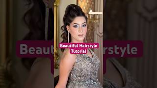 Beautiful bridal hairstyle tutorial bollywood makeup hairstyle festivehairstyles easyhairstyle [upl. by Hueston167]