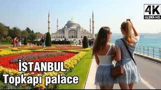 ISTANBUL Turkey  A STUNNING PALACE TOUR TOPKAPI MUSEUM  4K ULTRA part 3 [upl. by Suilmann575]