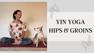 Yin Yoga for Hips amp Groins  25minutes [upl. by Airdnala]