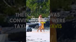 Taylor Swift and Travis Kelce tricked everyone online 😂🏖 [upl. by Afaw933]