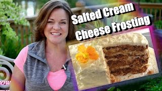 Salted Cream Cheese Frosting Recipe [upl. by Xaviera]