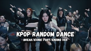 MIRRORED KPOP RANDOM DANCE BREAKICONIC PARTENDING VER [upl. by Nnek]