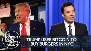 Trump Uses Bitcoin to Buy Burgers in NYC Russia Urges Citizens to Make Babies During Work Breaks [upl. by Romulus]