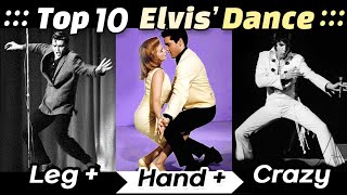 Top10 Elvis Presley 🕺🏻 His Best Dance 😱 4K Colorized🌈 VOL 15 [upl. by Eniale]