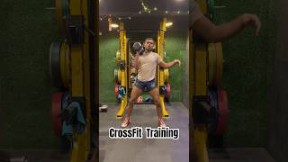 CrossFit Training 💪🏻🦏 crossfit fitness motivation dumbells athlete shorts ytshots [upl. by Fusco]