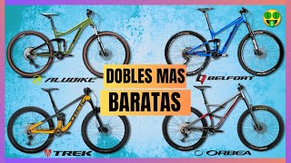 Estas SON LAS MTB DOBLE SUSPENSION MAS BARATAS de TREK BELFORT ALUBIKE y ORBEA [upl. by Ikcim]