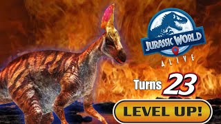 Turns 23 level 🆙 to the 🔥OLOROTITAN 🔥  Jurassic world alive  V38 [upl. by Amej]