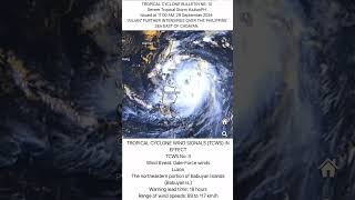 TROPICAL CYCLONE BULLETIN NR 10 Severe Tropical Storm JulianPH JULIAN Bahagyang Lumakas [upl. by Alimat]