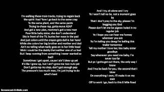 Eminem 8 Miles Lyrics [upl. by Soilisav]