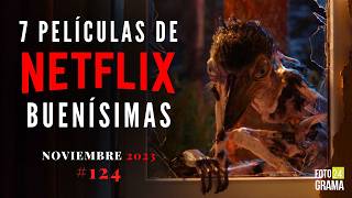 ¿No sabes qué ver 7 Buenas Películas Atrapantes en NETFLIX  Fotograma 24 con David Arce [upl. by Nguyen]