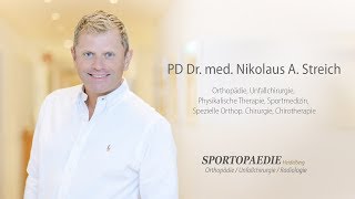 SPORTOPAEDIE Heidelberg  PD Dr med Nikolaus A Streich [upl. by Imuyam]