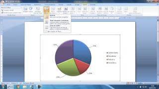 Tutorial  Como fazer Gráficos no Word Versão 2007 [upl. by Nabe]