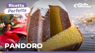 PANDORO – La RICETTA PERFETTA e FACILE per farlo a casa come in PASTICCERIA [upl. by Annavahs]