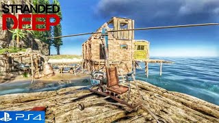 GYROCOPTER  Construction amp Vol Dessai  Stranded Deep  Ps4 [upl. by Ahtimat]