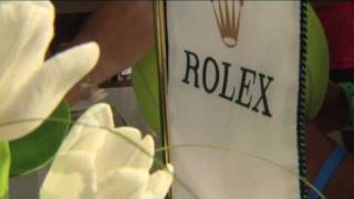 Caroline Wozniacki Meets Rolex [upl. by Melvyn]