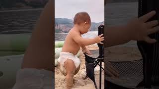 To Heavy For Baby Baby Funny Video  Small baby Cute Video  Videos [upl. by Pegg]