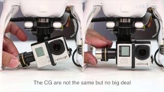 Does GOPRO HERO 4 compatible with H33D T2d Feiyu and other gimbals  HeliPalcom [upl. by Bunni]