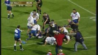 Three Big Jonah Lomu Tackles [upl. by Iraam]