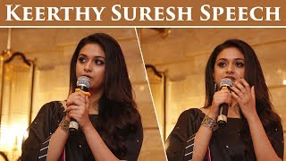 Keerthy Suresh Speech  Sandakozhi 2 S Audio Launch  C5D [upl. by Ajat]