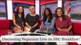 Is a Vegan Diet Healthy Live on BBC Breakfast  August 2018 [upl. by Lyrrehs]