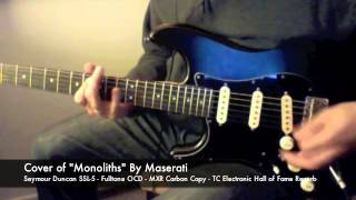 Maserati quotMonolithsquot Cover  Seymour Duncan SSL 5 [upl. by Luas]