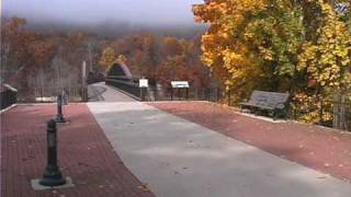 Ohiopyle State Park Pennsylvania Scenery [upl. by Refynnej]