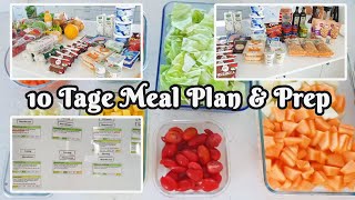 10 Tage Meal Plan amp Prep [upl. by Ittocs]