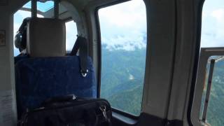 MY HELICOPTER FLIGHT FROM BAGDOGRA TO GANGTOK IN SIKKIM [upl. by Nnaael565]