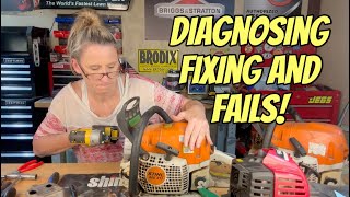 A Typical Day At My Small Engine Repair Shop Diagnosing Fixing and Fails Episode [upl. by Conroy]