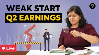 Weak start Q2 earnings  CA Rachana Ranade [upl. by Pohsib]