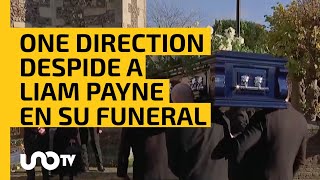 Integrantes de One Direction se reúnen para despedir a Liam Payne en su funeral [upl. by Morlee402]