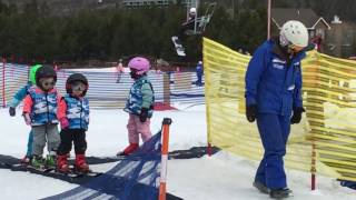 Toddler Ski School at Keystone 2017 [upl. by Atsev]