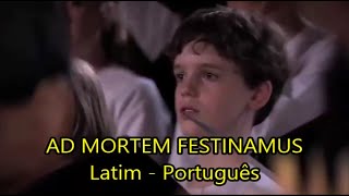 Ad Mortem Festinamus  Llibre Vermell de Montserrat 1399  LEGENDADO PTBR [upl. by Yrrak]