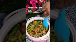 Karonde ka achar shortsfeed foodshorts shorts youtubeshorts homemade [upl. by Rhynd41]