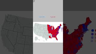 Presidential Election Map of 2024 Please read the comment I left before commentingshorts [upl. by Anerehs271]