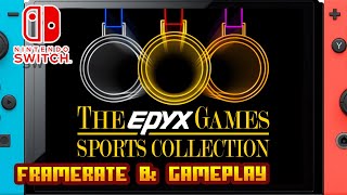 The Epyx Games – Sports Collection  Nintendo Switch  Framerate amp Gameplay [upl. by Jehiah]