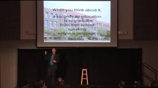 Bilingualism and multilingualism Samuel Aguirre at TEDxNEIU [upl. by Harberd]