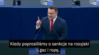 ZOBACZ Debata na wniosek PO w Parlamencie Europejskim [upl. by Pavior]