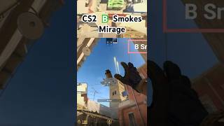 B Smokes Mirage CS2 [upl. by Ahsoik136]