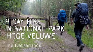 2 Day Hike in National Park Hoge Veluwe in the Netherlands [upl. by Ominorej256]