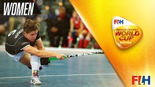 Russia v Czech Republic  Indoor Hockey World Cup  Womens Pool B [upl. by Nitsu436]