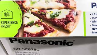 Panasonic 13 cuft Inverter Genius Microwave at Costco Item 1513317 In store and online [upl. by Elmina]