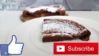 Fluffiger Schoko Kuchen mit nur 2 ZUTATEN  einfaches Rezept [upl. by Nivi]