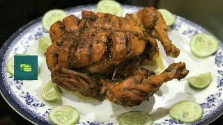 NoOven  Whole Chicken Simple recipe  Tasty  Shaazkitchen [upl. by Firahs]