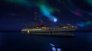 Britannic Patroness of the Mediterranean HMHS Exterior Freecam No Commentary [upl. by Gnaht]