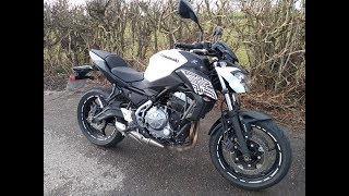 ★ 2019 KAWASAKI Z650 REVIEW ★ [upl. by Asiuqram]